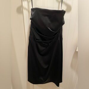 White House Blackmarket strapless cocktail dress size small